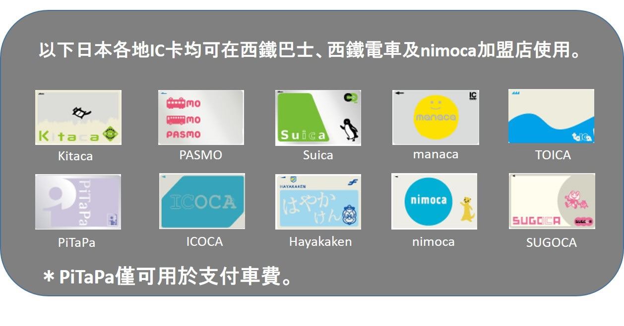 福岡巴士信用卡支付